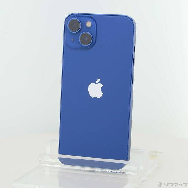 ソフマップ 〔中古品〕 iPhone13 128GB ブルー MLNG3J／A SIMフリー【297】