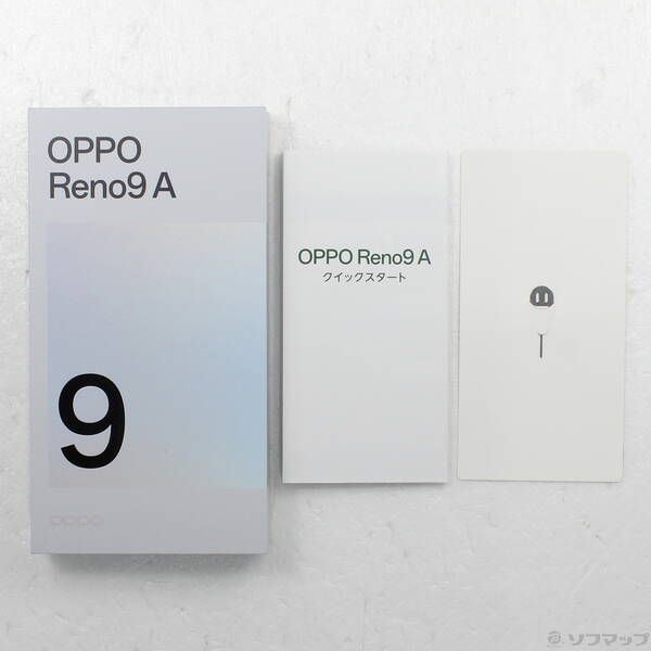 ソフマップ 〔中古品〕 OPPO Reno9 A 128GB ムーンホワイト YMOPRENO9A