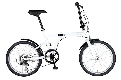 ☆新品☆ROVER(ローバー) FDB206S 折りたたみ自転車 20インチ シマノ6段変速ギア 泥除け付き 18237 daa64c05