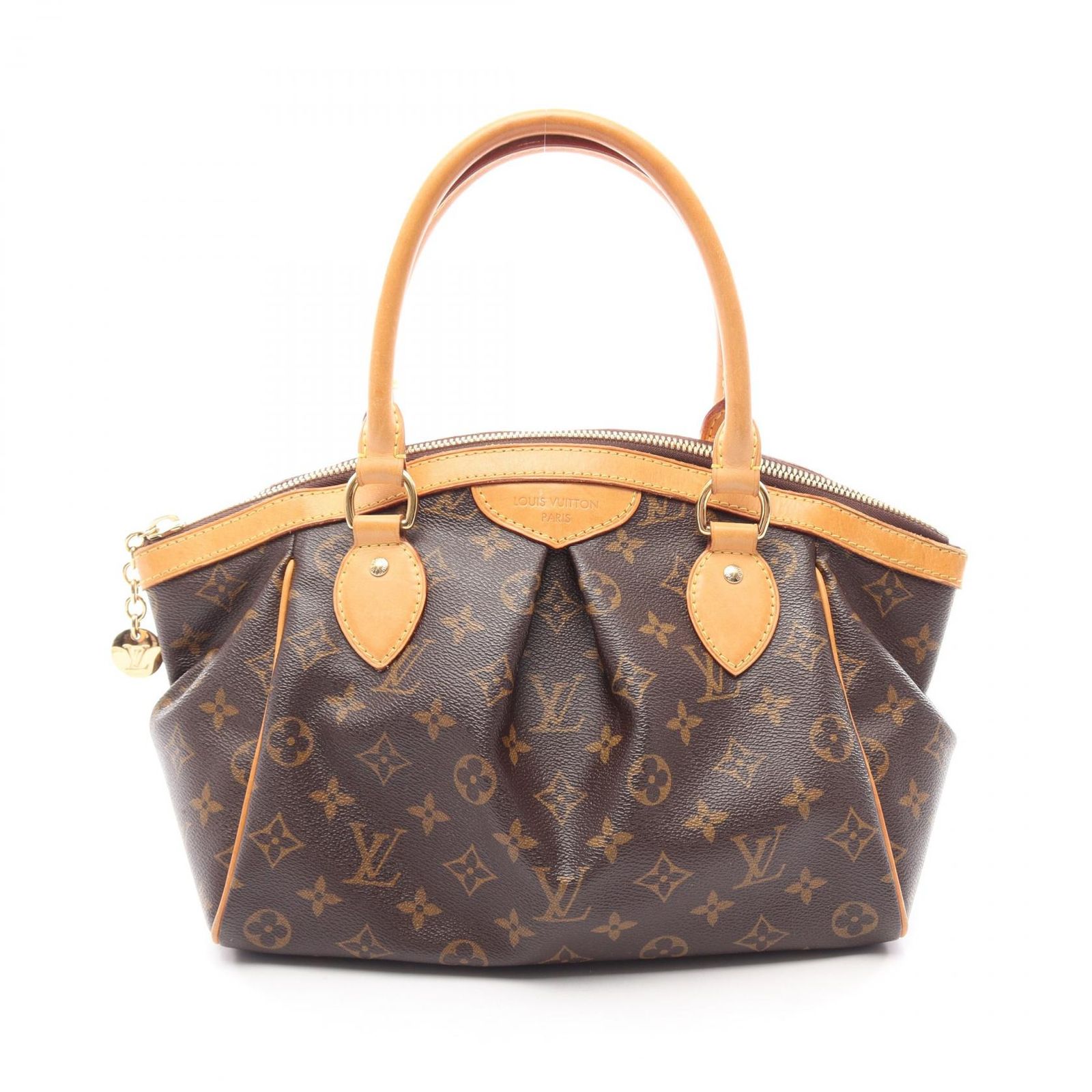 ルイ・ヴィトン LOUIS VUITTON ハンドバッグ ティヴォリPM M40143 PVCコーティングキャンバス レザー ティヴォリPM レディース Used B
