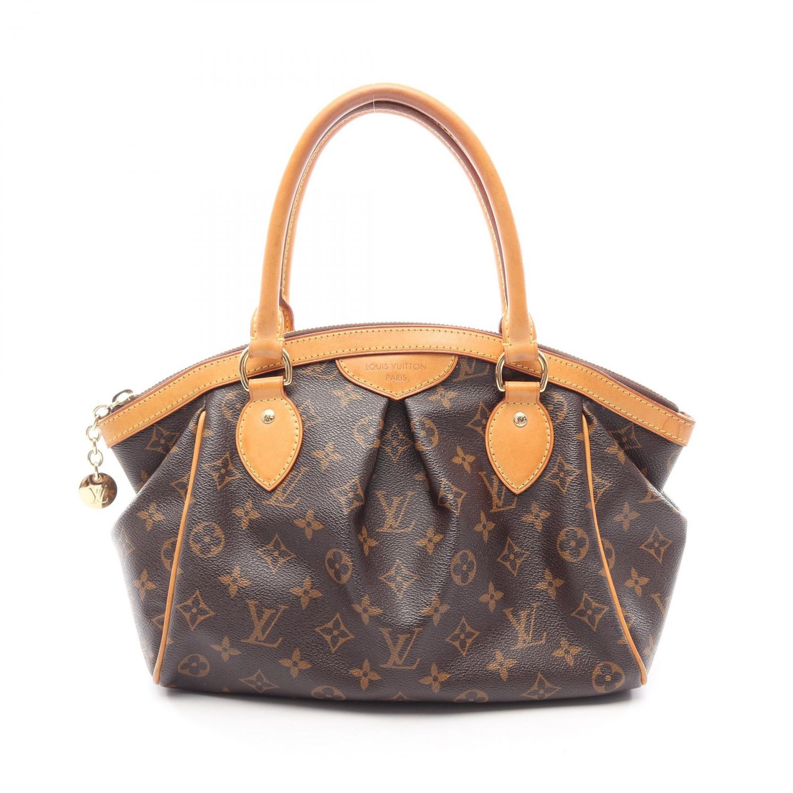 ルイ・ヴィトン LOUIS VUITTON ハンドバッグ ティヴォリPM M40143 PVCコーティングキャンバス レザー ティヴォリPM レディース Used B