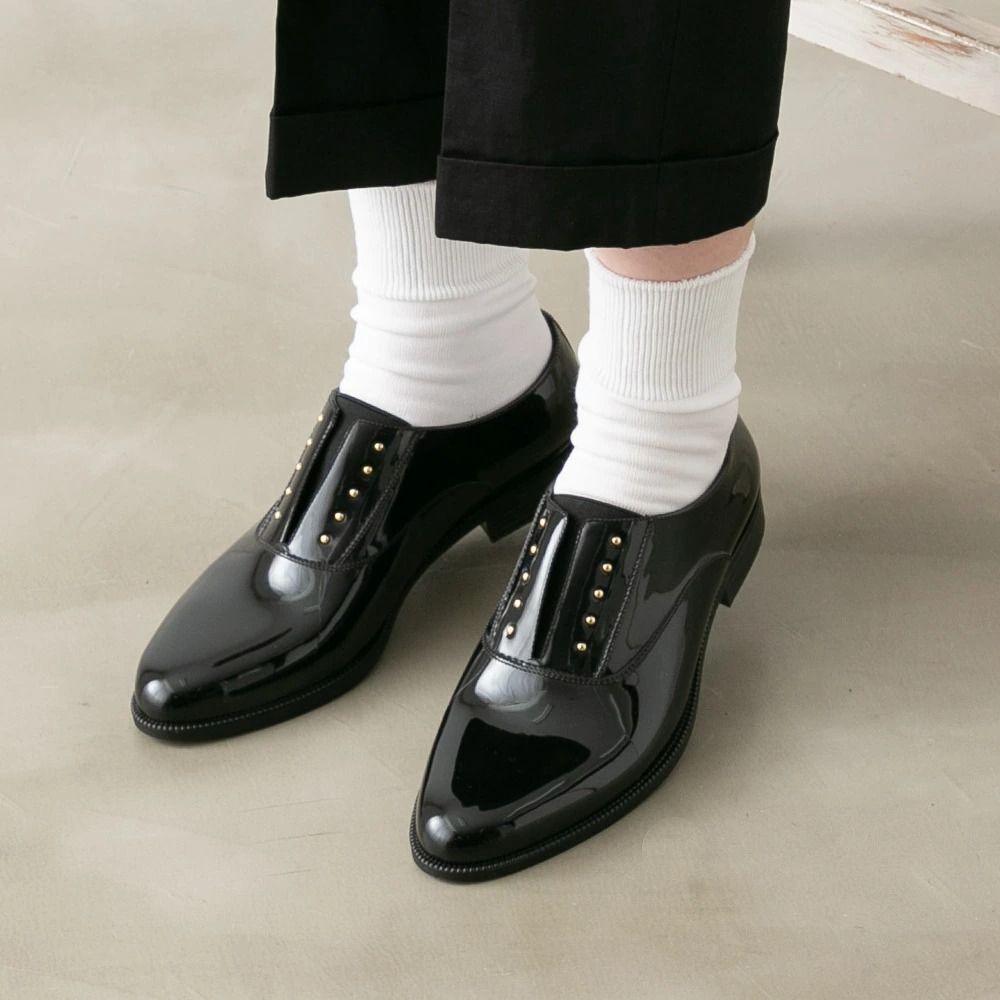 【新品】 TEMPERATE テンパレイト オックスフォード ローファー レインシューズ OMBRE