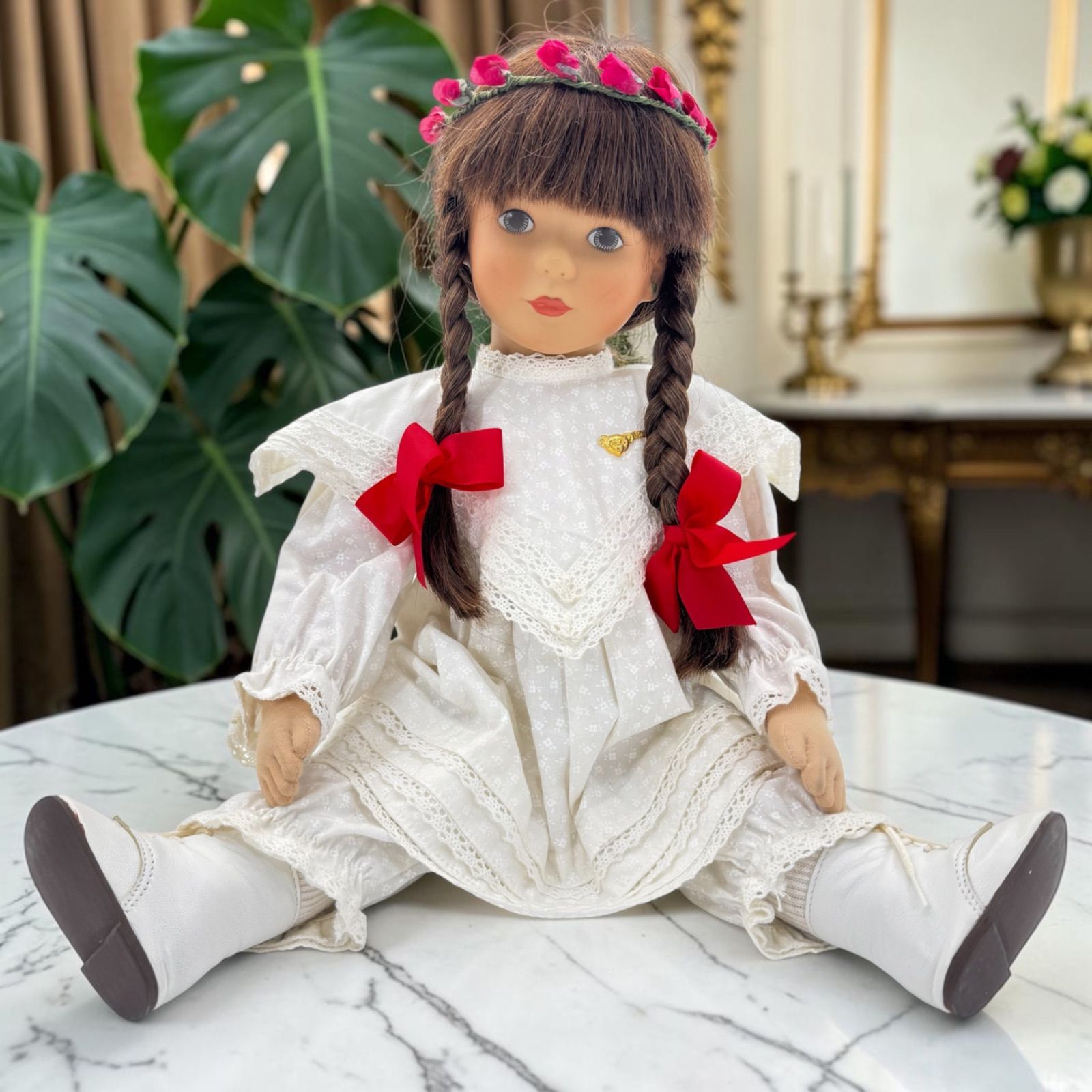 【希少・限定品】シュタイフ ドール アネット 50cm 1987年 世界1000体限定 Steiff 「Annette」 ビンテージ