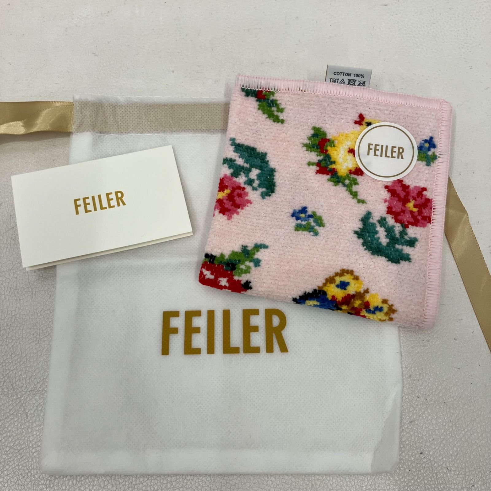 2827 FEILER フェイラー 新品未使用品 タオルハンカチ ハンカチ