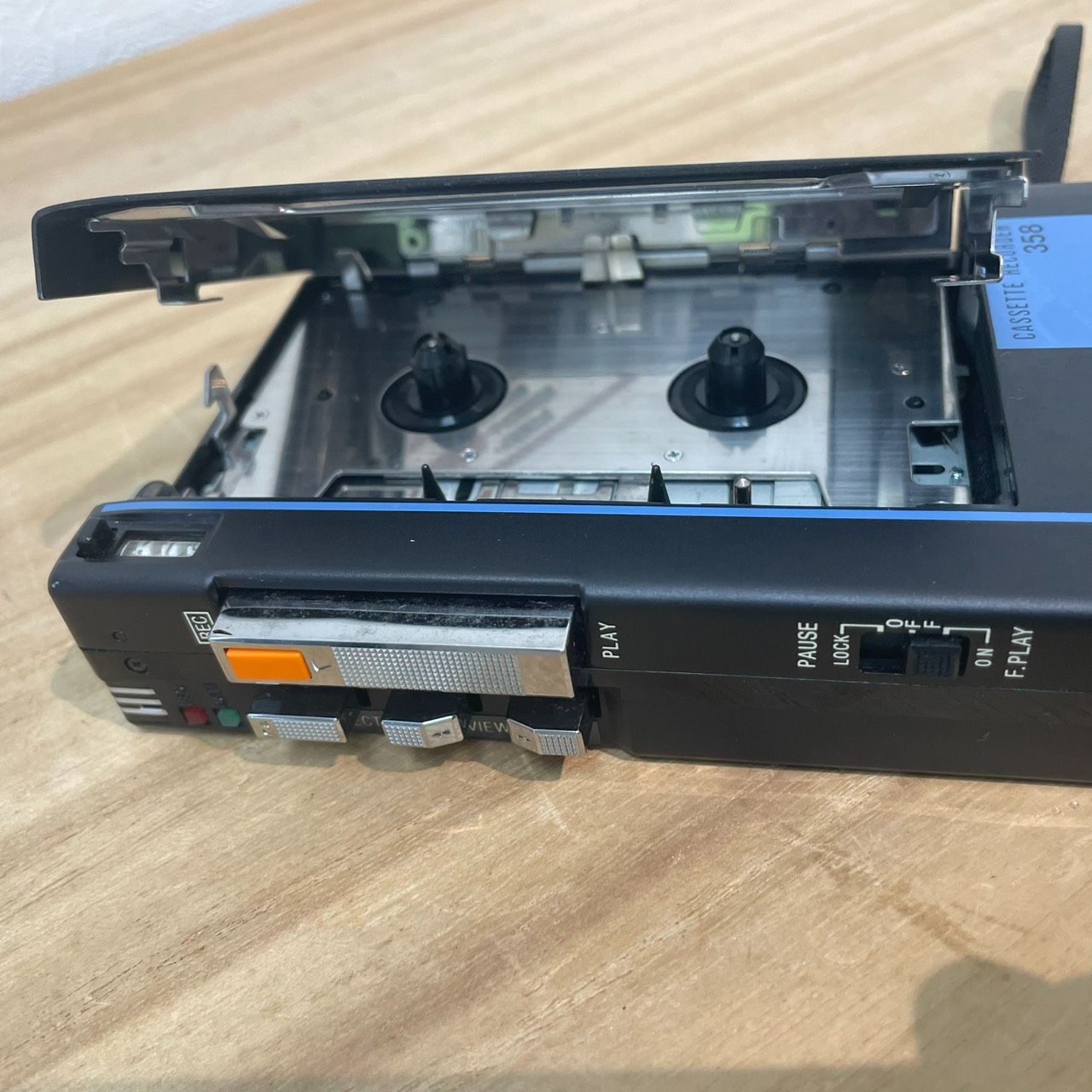 成】National ナショナル RQ-358 カセットプレーヤー 箱付 稼働品 昭和