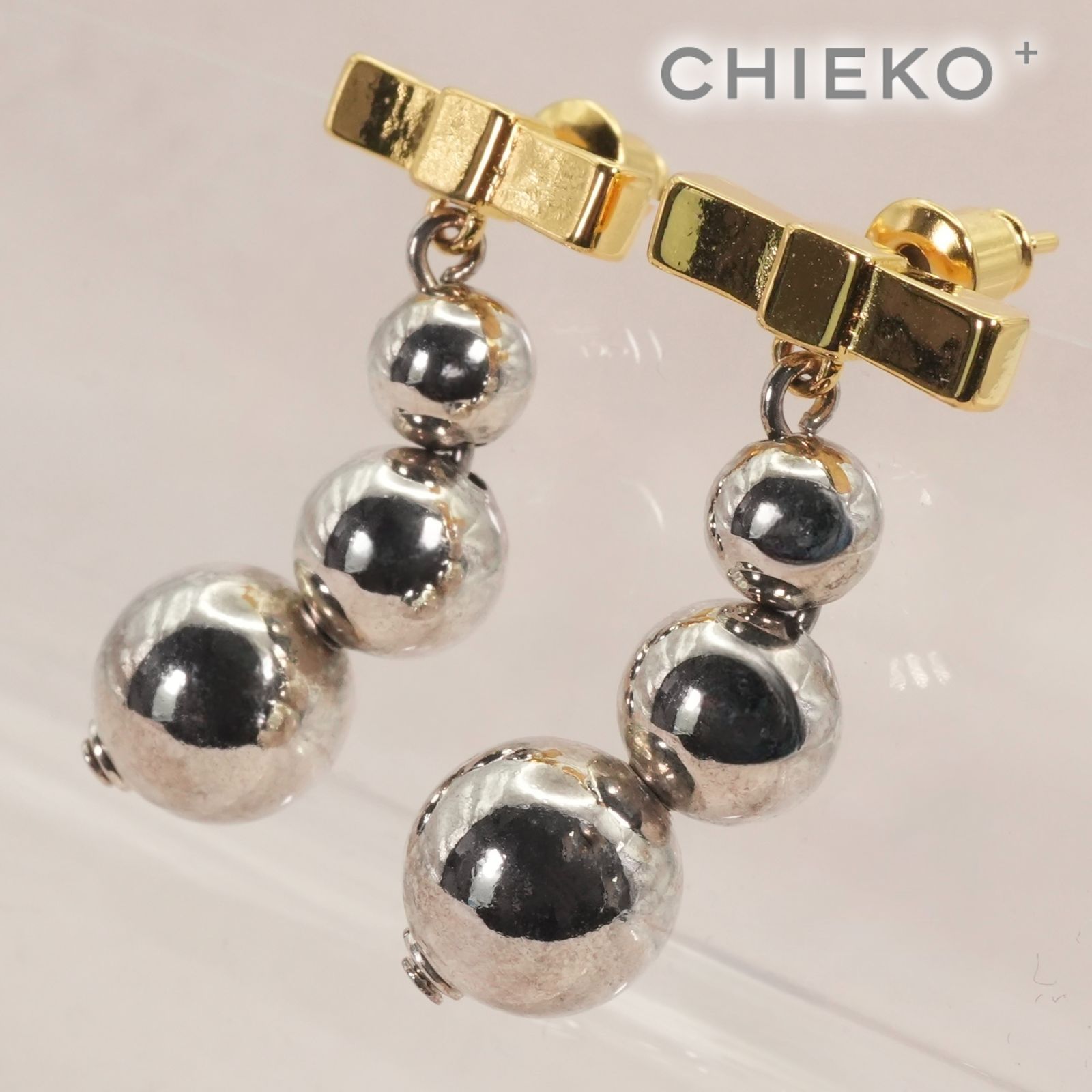 CHIEKO+ ピアス noble ribbon チエコプラス /26-0955