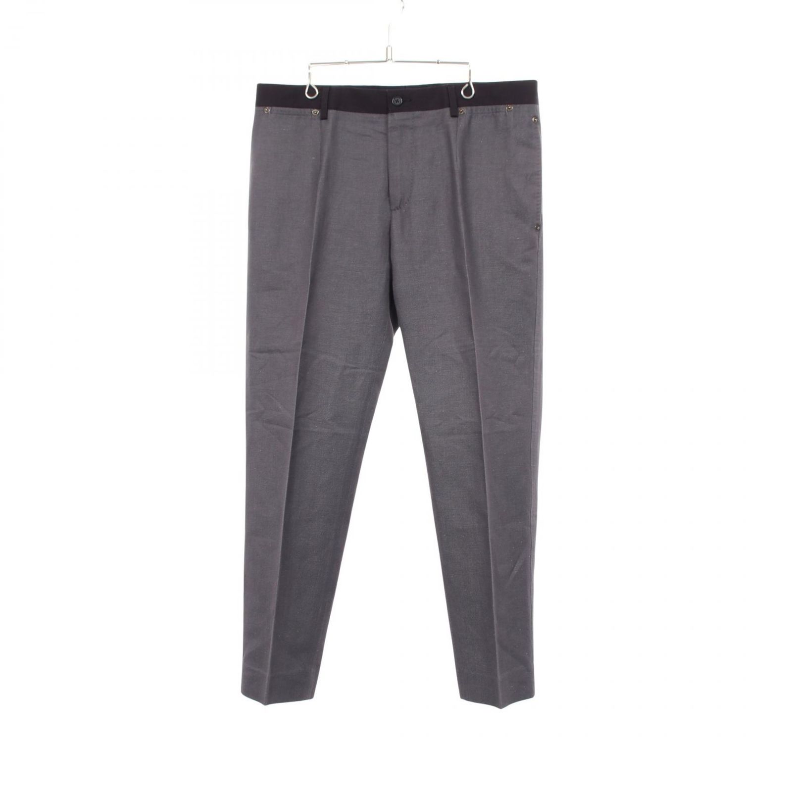 ドルチェアンドガッバーナ DOLCE & GABBANA パンツ G6JYET コットン ファブリック パンツ メンズ Used A