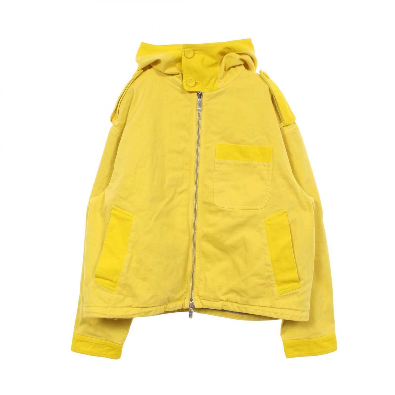 ディオール Dior デニムジャケット DIOR × PETER DOIG フード付き 143C411A5350 その他 ×PETER DOIG ブルゾン メンズ Used A