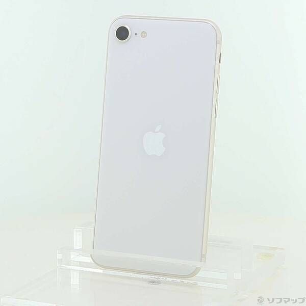 ソフマップ 〔中古品〕 iPhone SE 第3世代 64GB スターライト NMYD3J／A SIMフリー【297】