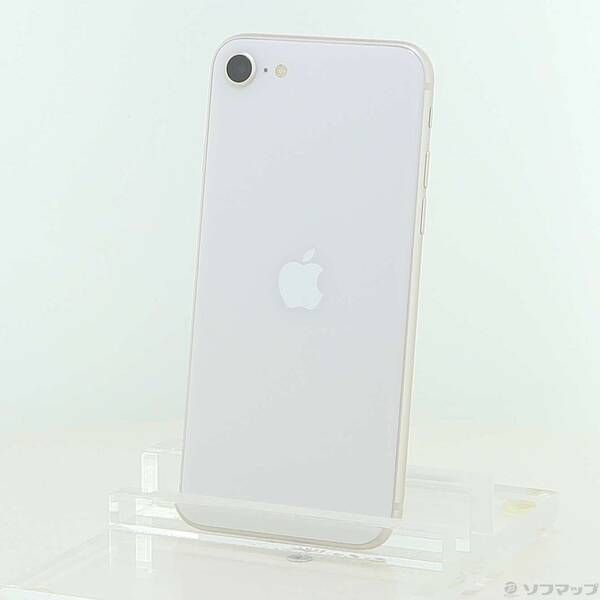ソフマップ 〔中古品〕 iPhone SE 第3世代 64GB スターライト MMYD3J／A SIMフリー【305】