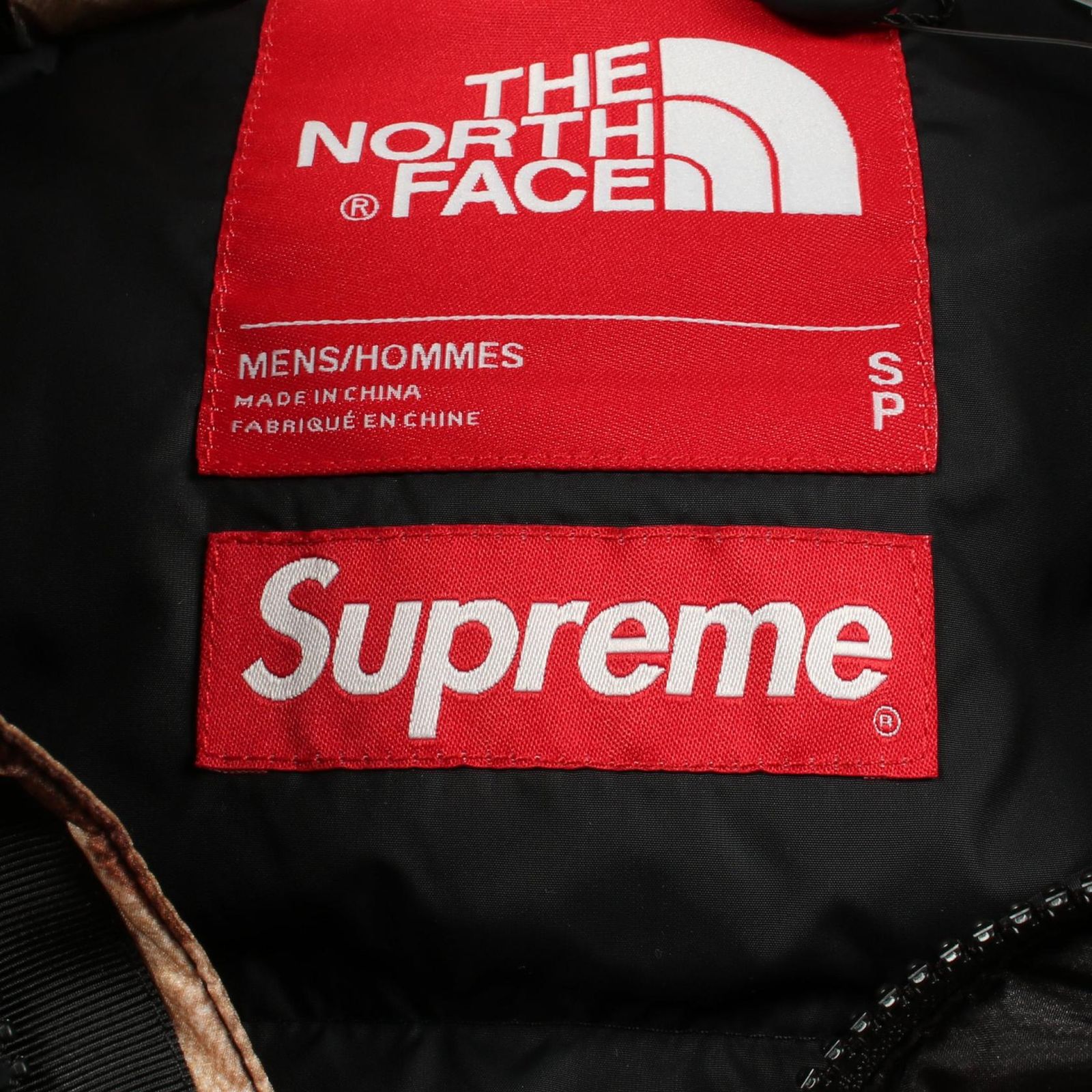 シュプリームザノースフェイス SUPREME×THE NORTH FACE ND52100I ダウンジャケット シュプリーム Supreme ダウンジャケット × THE NORTH FACE Bleached
