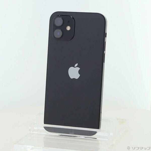 ソフマップ 〔中古品〕 iPhone12 64GB ブラック MGHN3J／A SIMフリー【305】