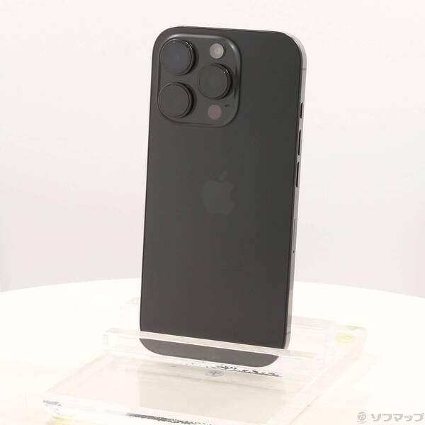 ソフマップ 〔中古品〕 iPhone16 Pro 256GB ブラックチタニウム MYN03J／A SIMフリー【276】