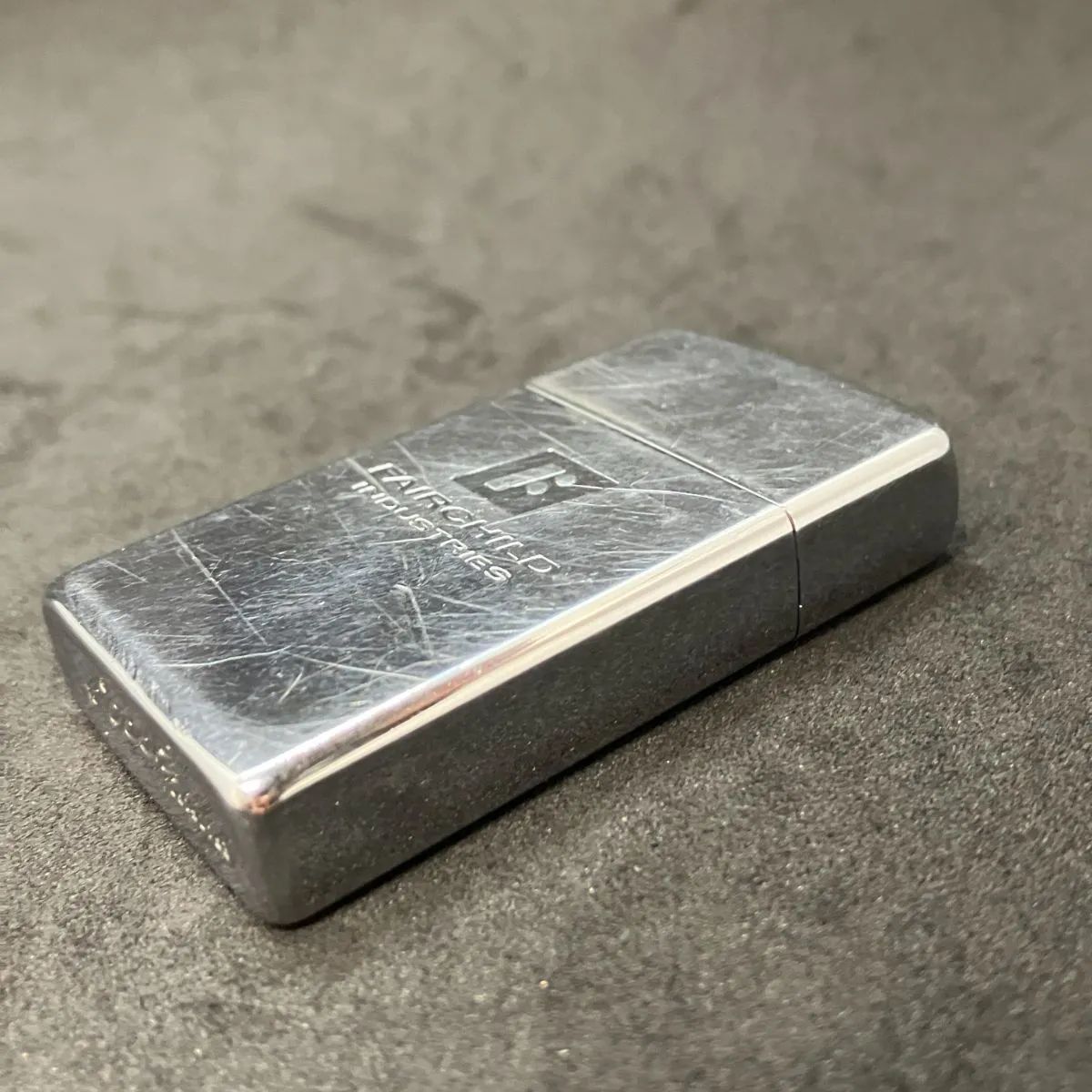 火花あり】ZIPPO ジッポー オイルライター 1979年製 シルバー系 2393 
