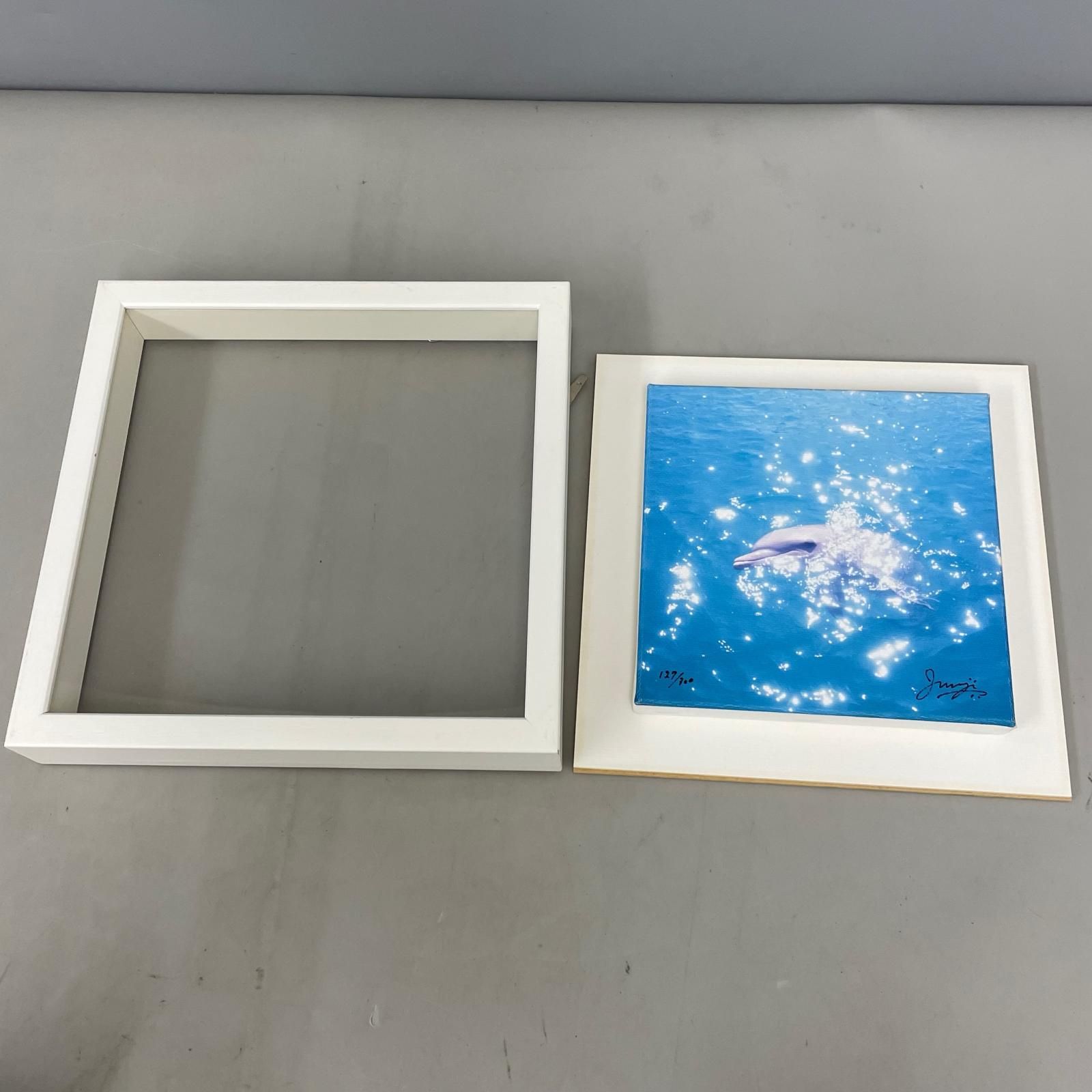 dolphin イルカ 高砂淳二 版画 ジクレー 額装品 - メルカリ