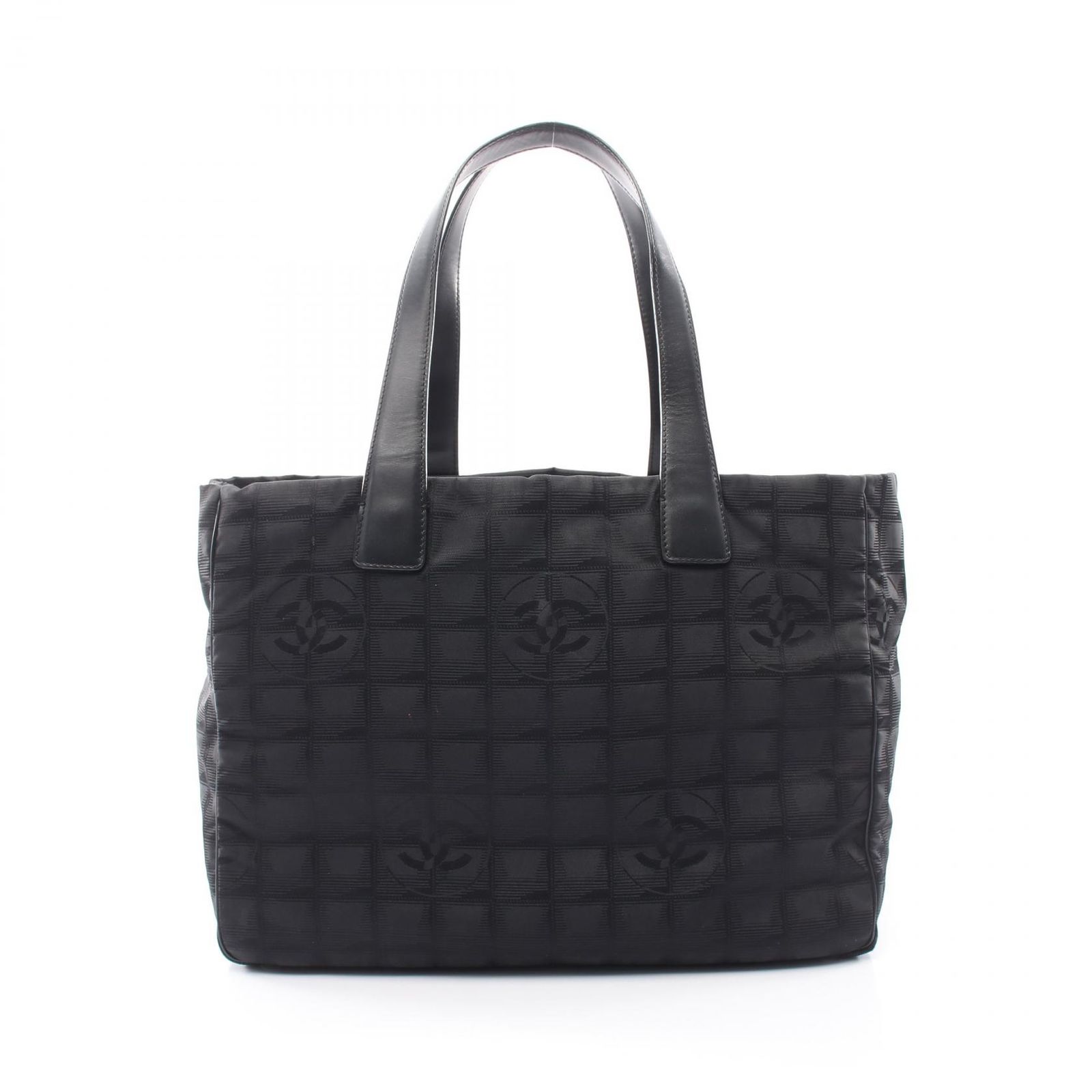 シャネル CHANEL トートバッグ ニュートラベルラインMM A15991 ブラック レザー ニュートラベルライントートMM レディース Used A