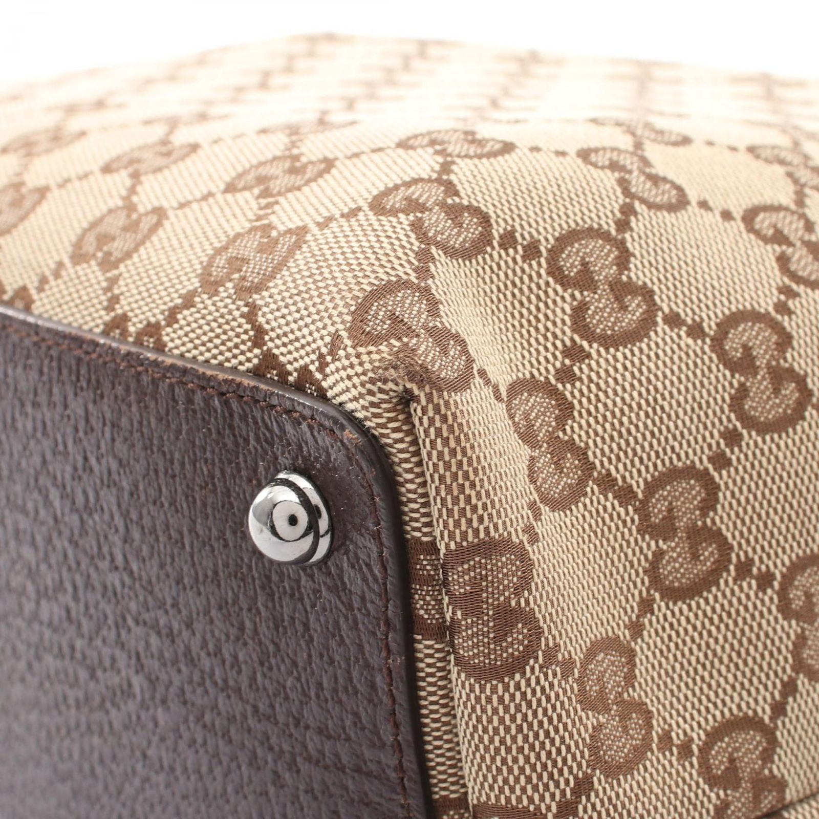 グッチ GUCCI トートバッグ GGキャンバス 120836 ベージュ キャンバス