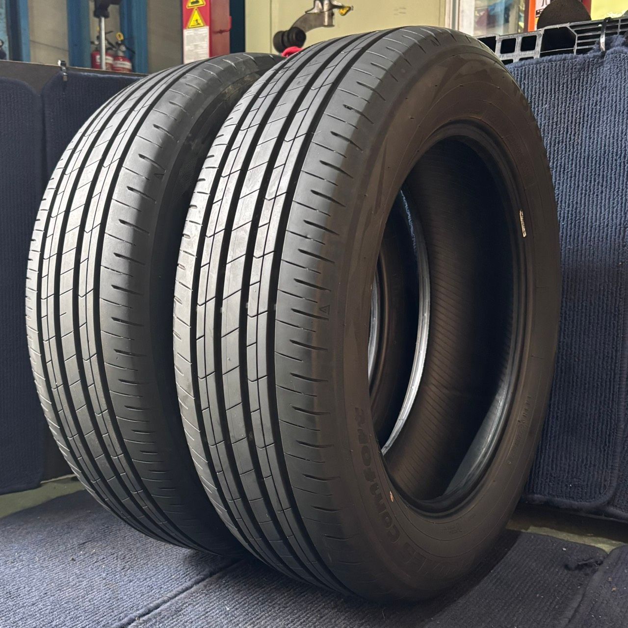 ☆送料無料☆【2024年製造】【溝7.5~8分山】TOYO TIRES PROXES comfort 2本 225/60R18 ASP3721