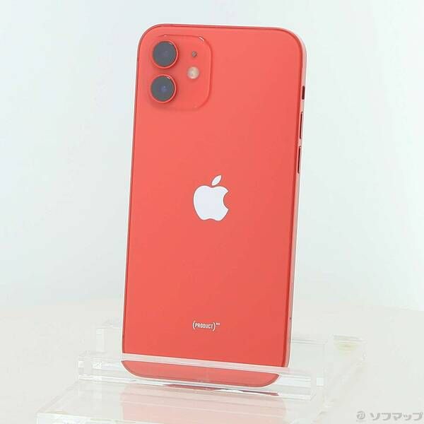 ソフマップ 〔中古品〕 iPhone12 64GB プロダクトレッド MGHQ3J／A SIMフリー【276】