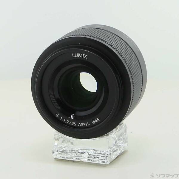 ソフマップ 〔中古品〕 LUMIX G 25mm F1.7 ASPH. H-H025 ブラック【262】