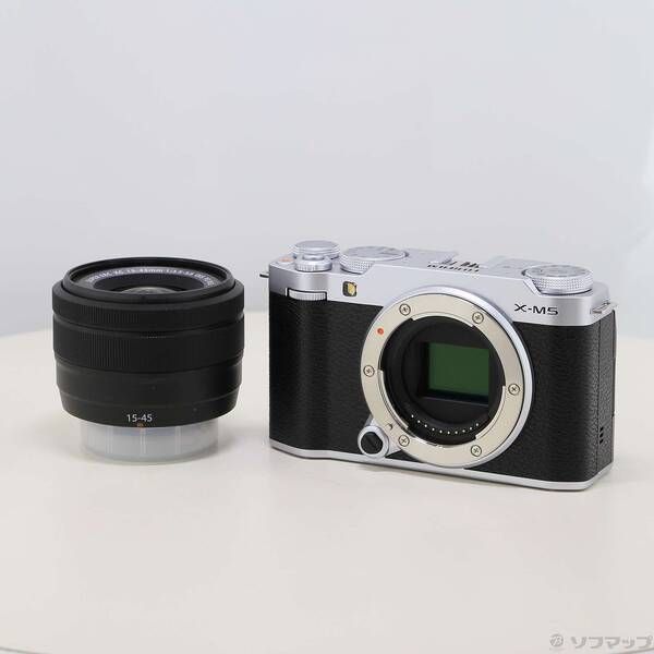 ソフマップ 〔中古品〕 FUJIFILM X-M5 XC15-45mmレンズキット シルバー【198】