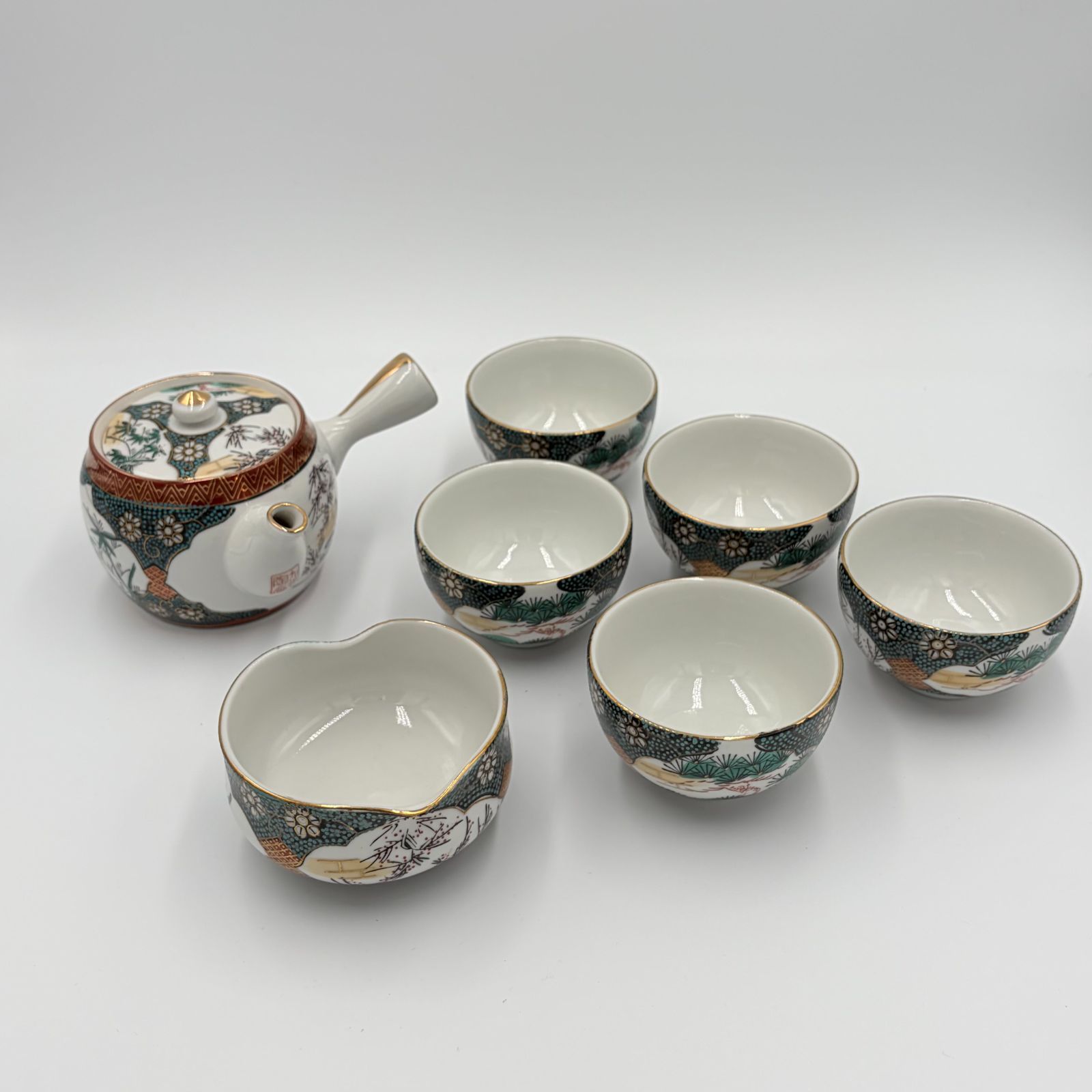 極美品・希少】九谷焼の茶器セット【煎茶道具一式】 - メルカリ