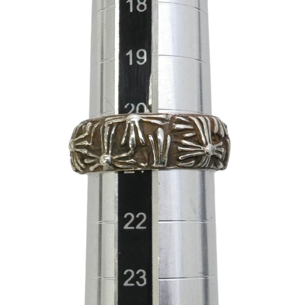 A&G エーアンドジー クロス モチーフ リング シルバー系 約20.5号
