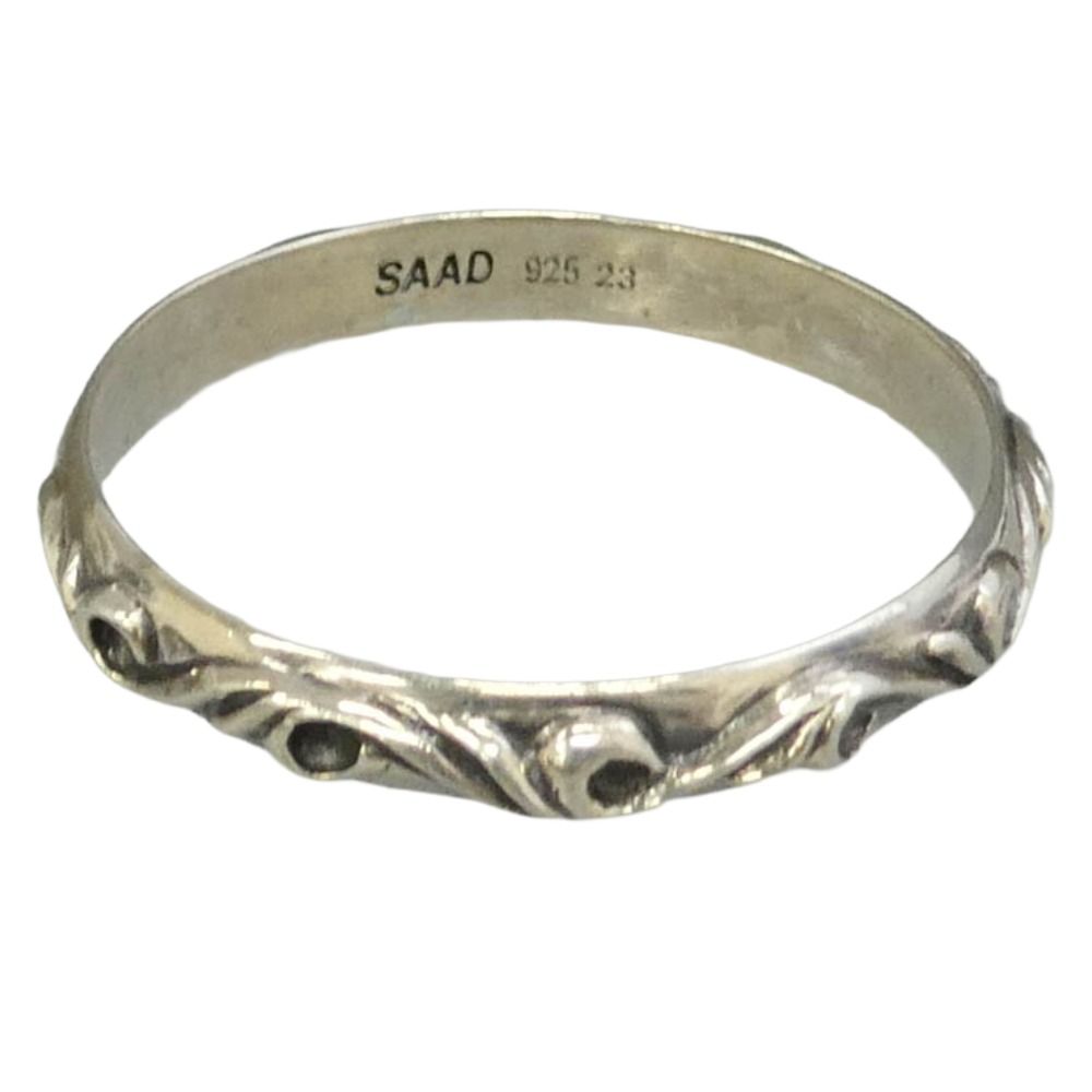 SAAD サード 唐草 アラベスクリング シルバー系【中古】 - メルカリ