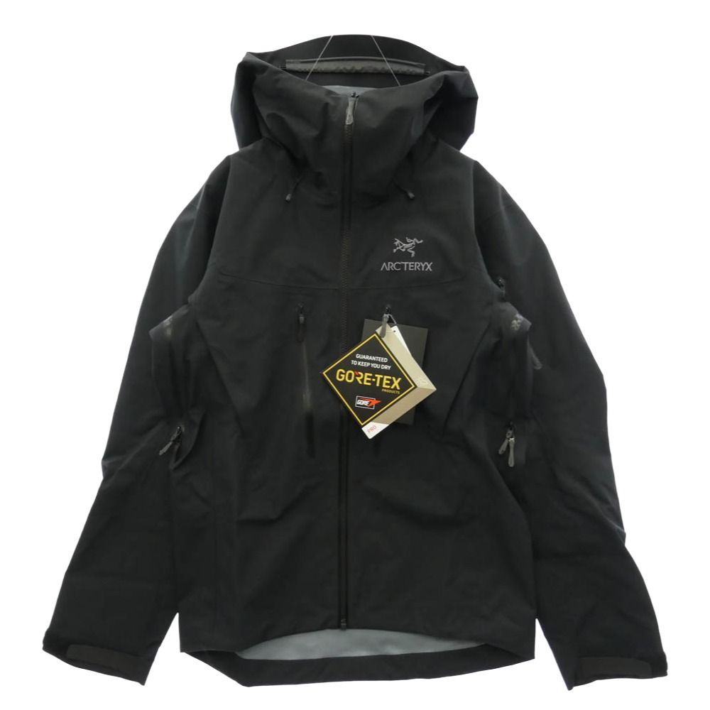 ARC'TERYX アークテリクス X000007555 2023年製 Alpha SV Jacket Mens アルファSV ジャケット メンズ マウンテンパーカー ブラック系 XS【極上美品】【中古】