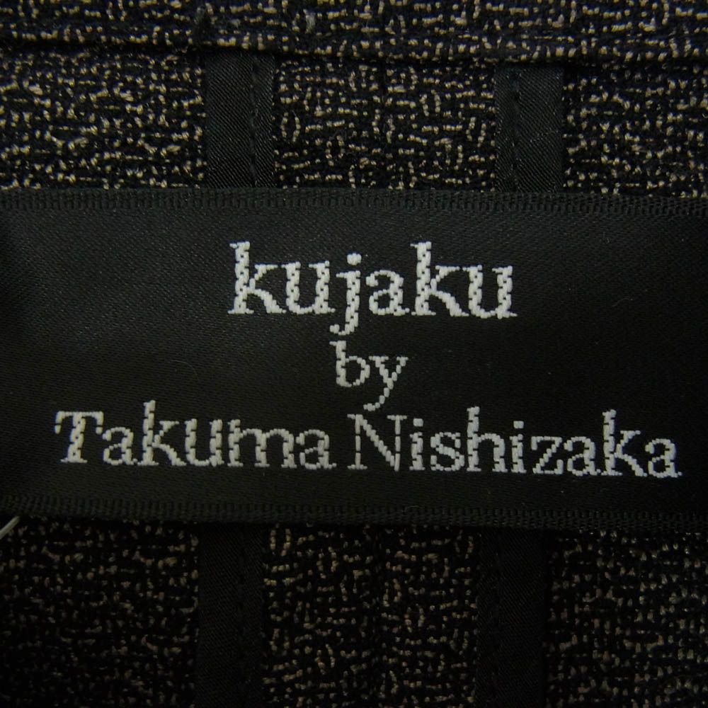 クジャク kujaku by takuma nishizaka コットン シルク ノーカラー