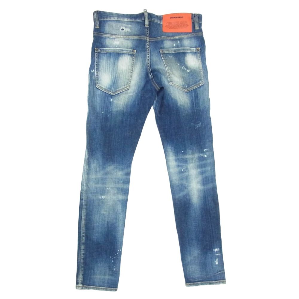 DSQUARED2 ディースクエアード skater jean ダメージ加工 スケーター