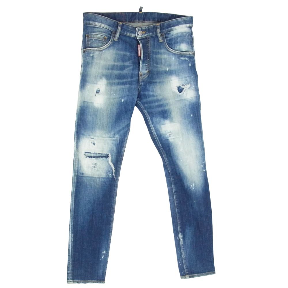 DSQUARED2 ディースクエアード skater jean ダメージ加工 スケーター