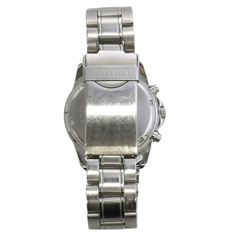 SEIKO セイコー 7T92-0DW0 クロノグラフ クォーツ 腕時計 ウォッチ
