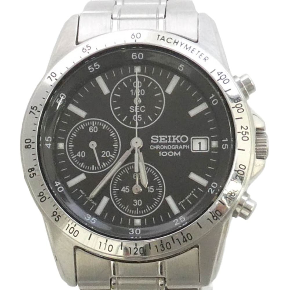 SEIKO セイコー 7T92-0DW0 クロノグラフ クォーツ 腕時計 ウォッチ