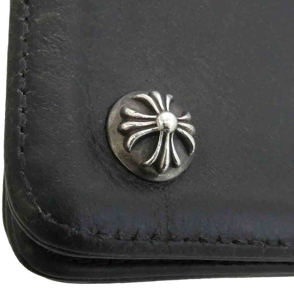CHROME HEARTS 2ZIP WALLET インボイス原本無修正 CHROME HEARTS クロムハーツ（原本無） 2ZIP WALLET 2ジップ クロス