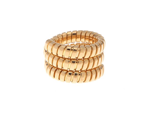 BVLGARI ブルガリ ジュエリー トゥボカスR/YG/15.1g/#12 リング・指輪 K18イエローゴールド K18YG 12号 イエローゴールド レディース【中古】471