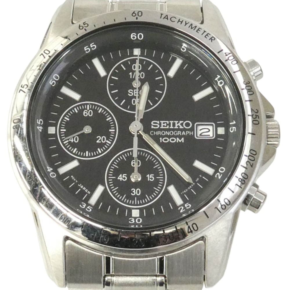 SEIKO セイコー 7T92-0DW0 クロノグラフ クォーツ 腕時計 ウォッチ