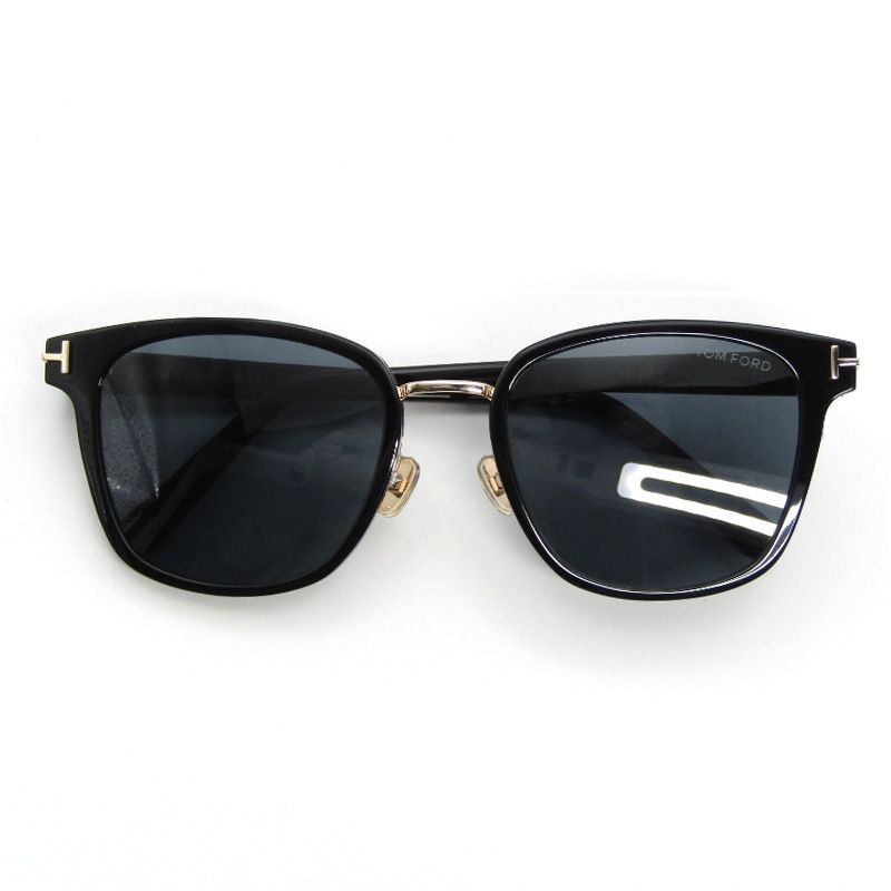 TOM FORD トムフォード サングラス TF1248-K イタリア製 スクエア 韓国企画 コンビ 01A ブラック/ゴールド 54001121