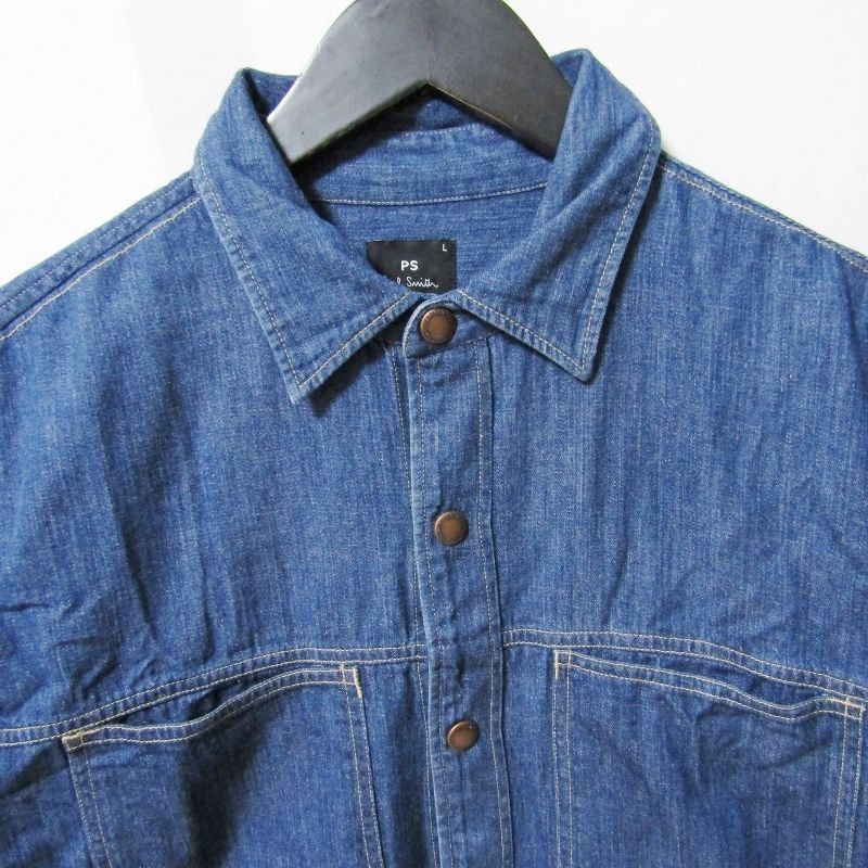 Paul Smith ポールスミス 長袖デニムシャツ PY-WR-50826 コットン