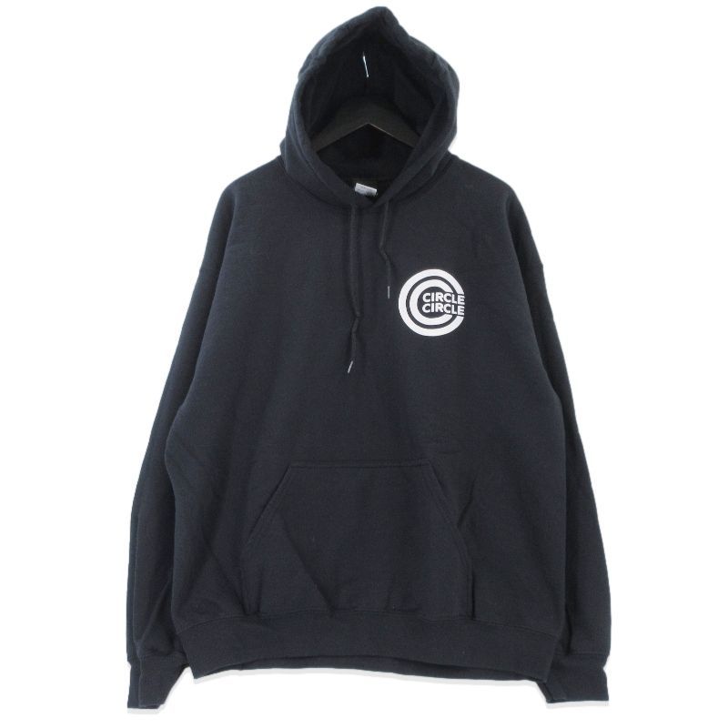 CIRCLE CIRCLE サークルサークル プルオーバーパーカー CC PROMOTIONAL LOGO HOODIE SWEATSHIRT CC-TSWP-002 ブラック 黒 L 99001178