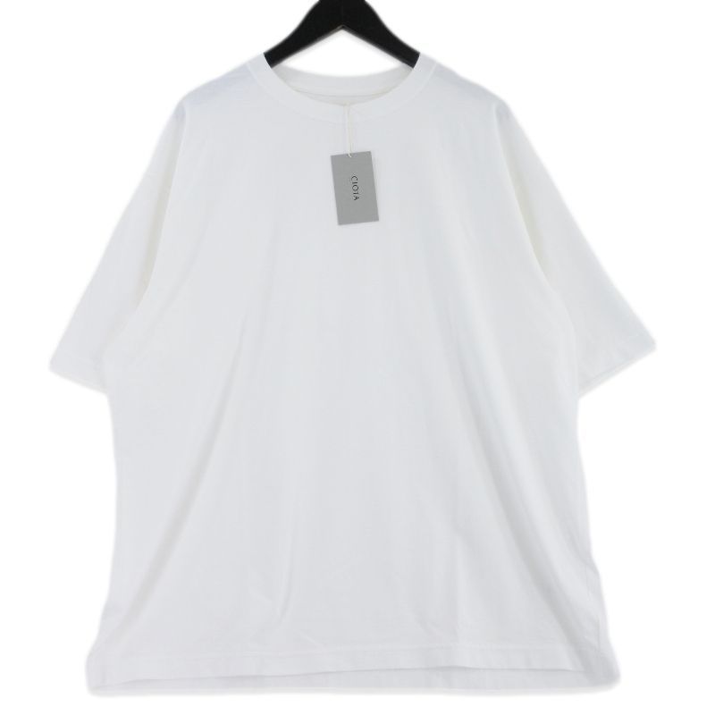 未使用 CIOTA シオタ クルーネック ショートスリーブTシャツ CSLM-147 Crewneck Short Sleeve T-Shirts 半袖Tシャツ OFF 6 99001187