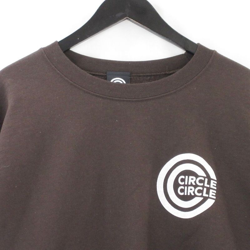 CIRCLE PROMOTIONAL サークルサークル スウェットシャツ CC LOGO