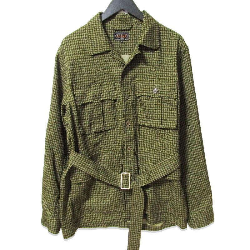 美品 BEAMS PLUS ビームスプラス ツイルミリタリートロピカル