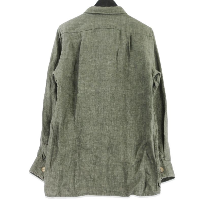 Drake's ドレイクス シャツジャケット リネンオーバーシャツ Linen