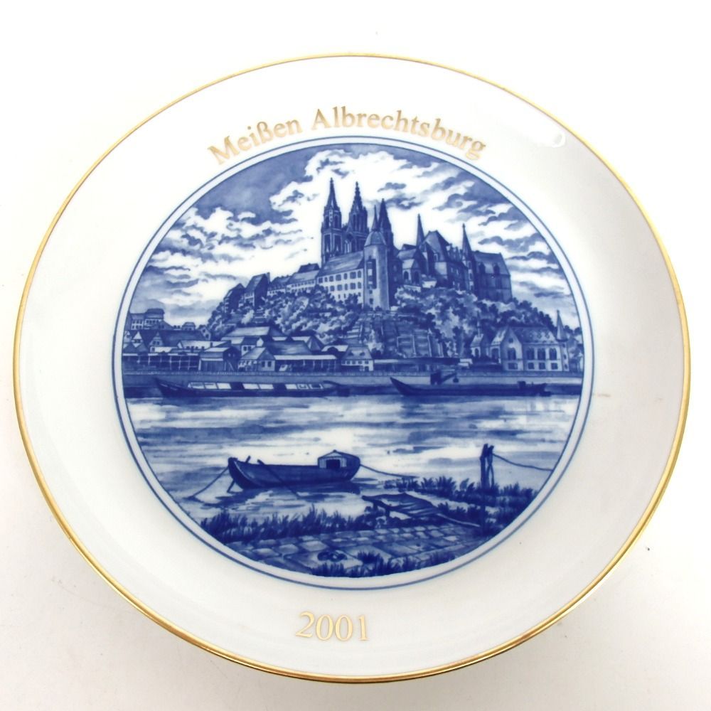 マイセン　Meissen イヤープレート 1987年 MEISSEN マイセン イヤープレート 新日本管財記念品 磁器 26-594(9