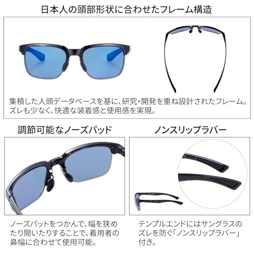 送料無料】[スワンズ] 日本製 スポーツ サングラス イーアール ER1-2