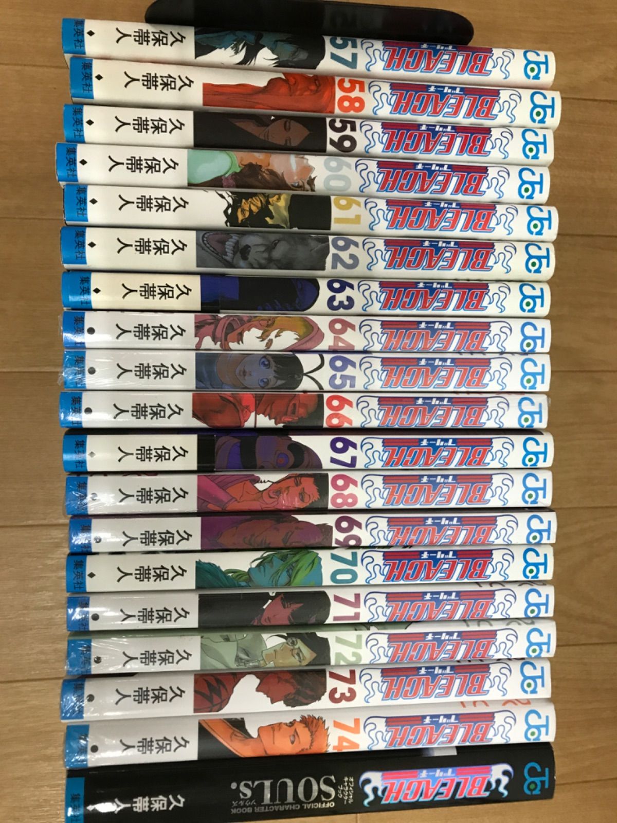 BLEACH 全巻 74冊＋関連書籍2冊 ブリーチ 1-74巻 全巻セット +