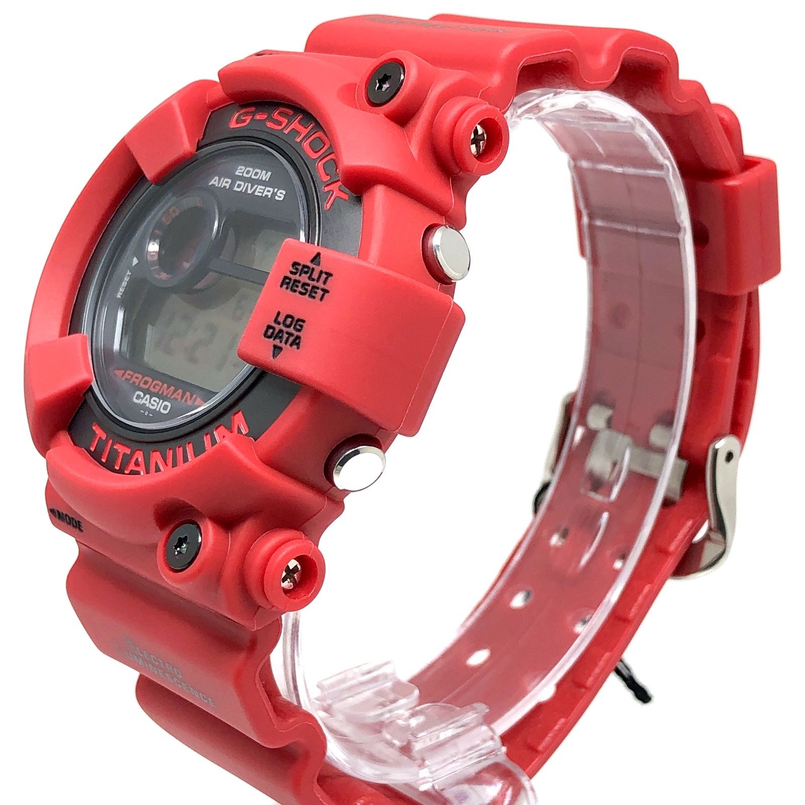 赤蛙カシオG-shock フロッグマン2000DW-8200NT2 G-SHOCK ジーショック DW-8200F-4 FROGMAN 2000 フロッグマン G