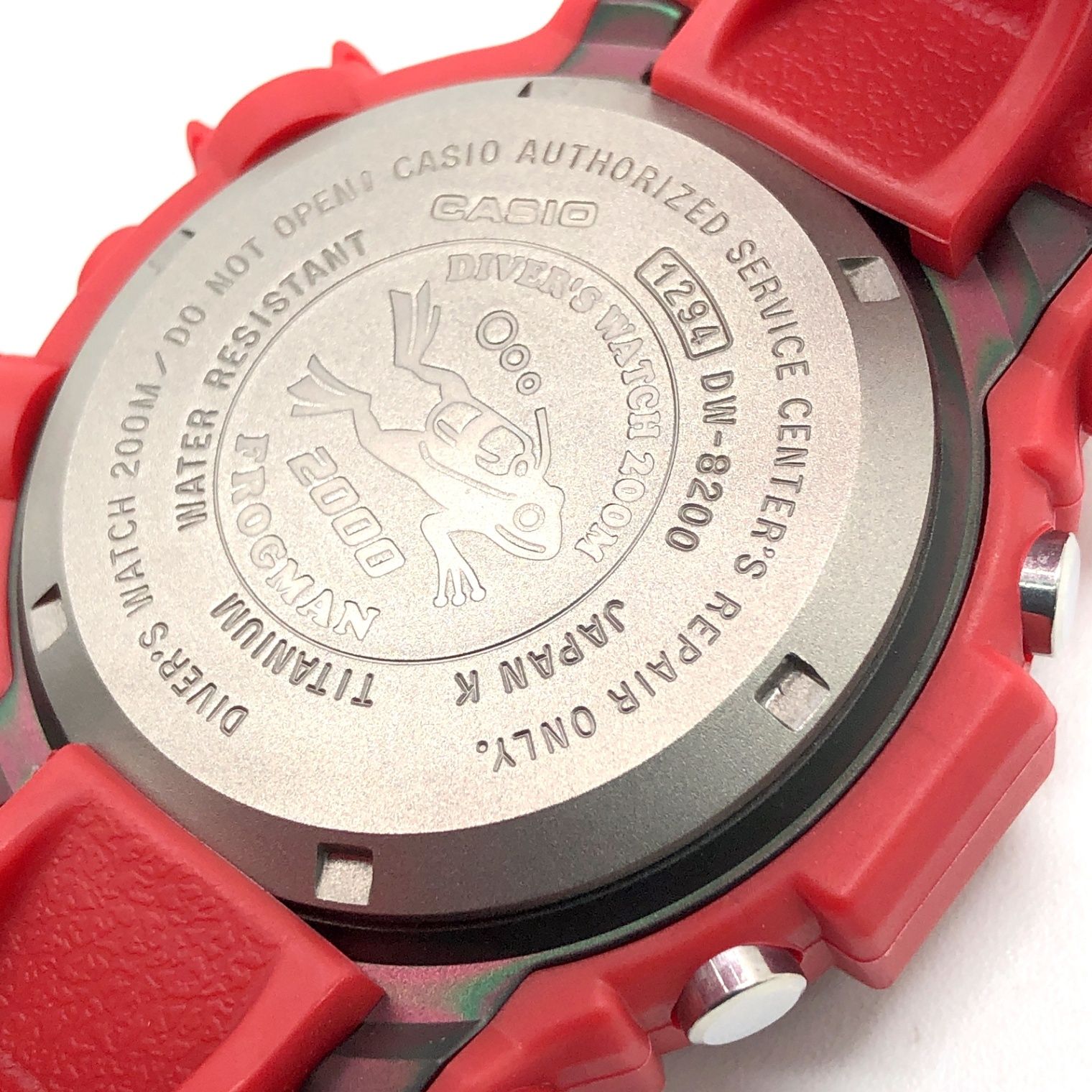G-SHOCK ジーショック DW-8200F-4 FROGMAN 2000 フロッグマン G