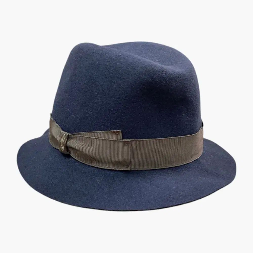 ボルサリーノ Borsalino ブルーグレー FEDORA(フェドラ) 59